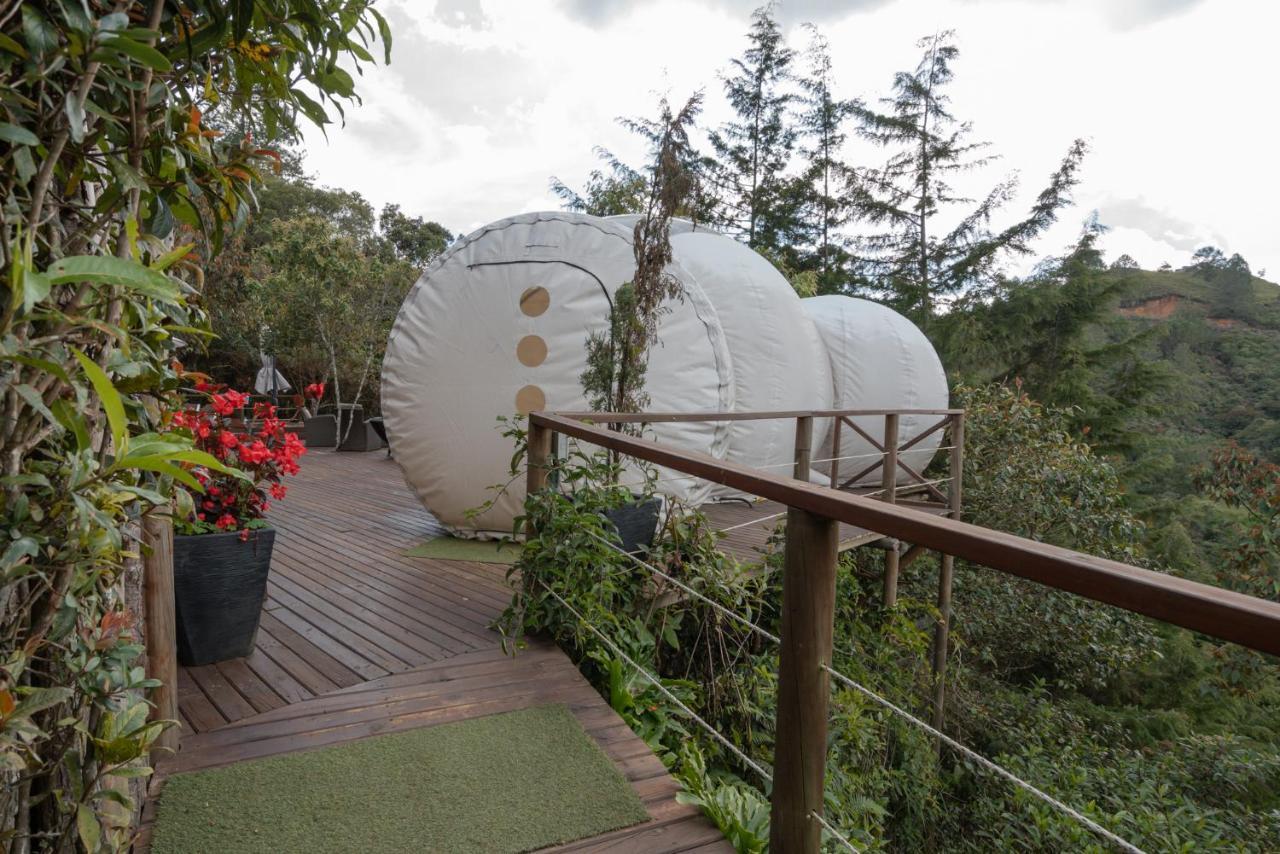 Hotel Bubblesky Glamping 40 Min From Medellin El Retiro  Esterno foto