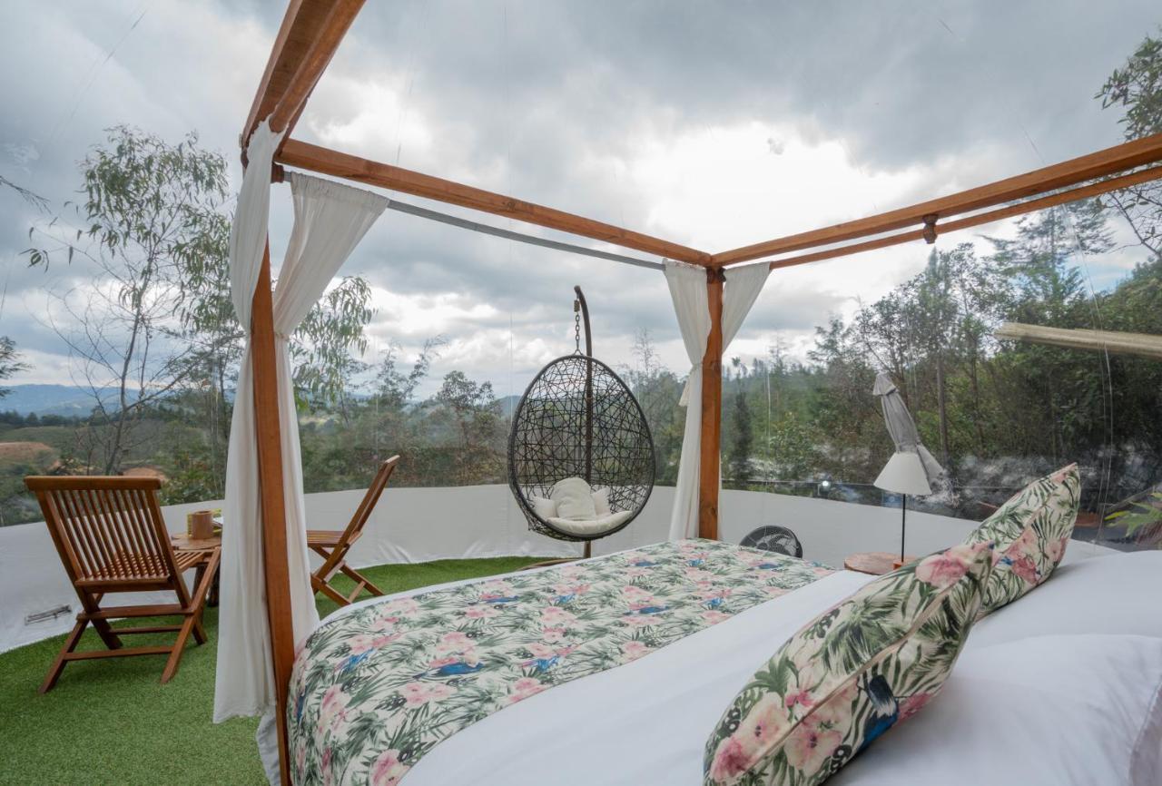 Hotel Bubblesky Glamping 40 Min From Medellin El Retiro  Esterno foto