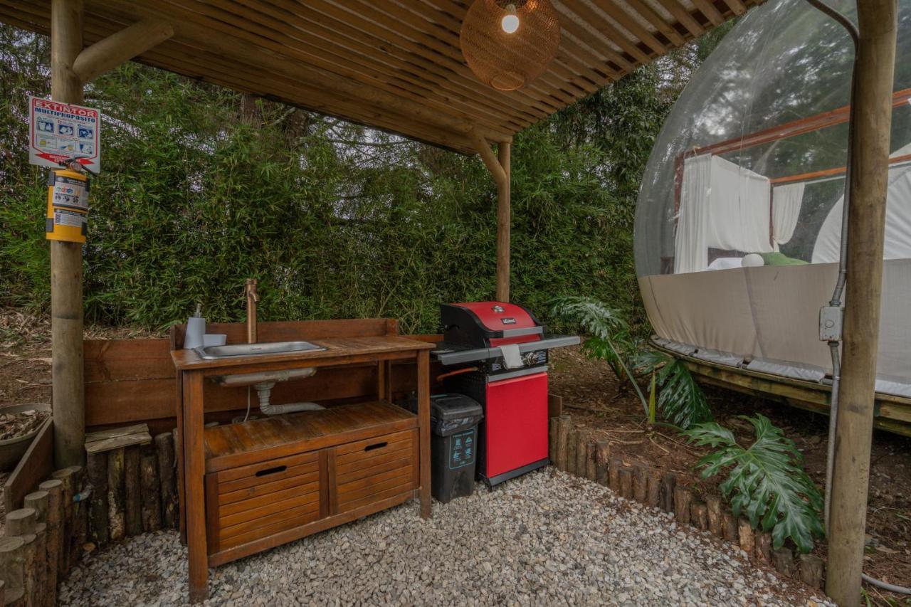 Hotel Bubblesky Glamping 40 Min From Medellin El Retiro  Esterno foto