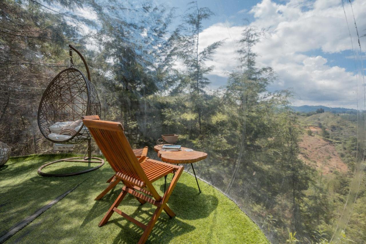 Hotel Bubblesky Glamping 40 Min From Medellin El Retiro  Esterno foto