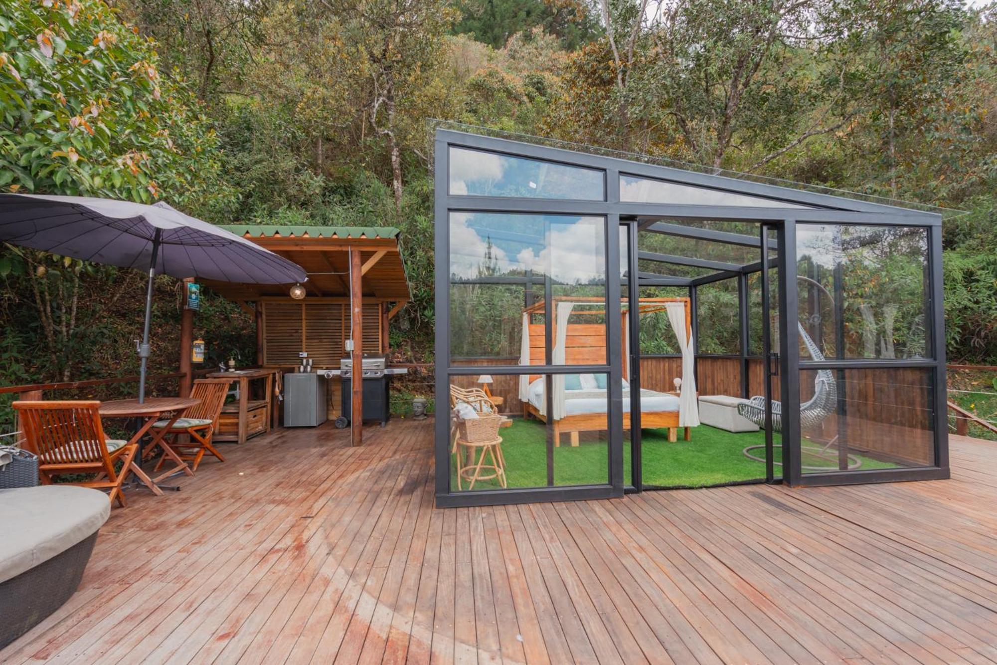 Hotel Bubblesky Glamping 40 Min From Medellin El Retiro  Esterno foto