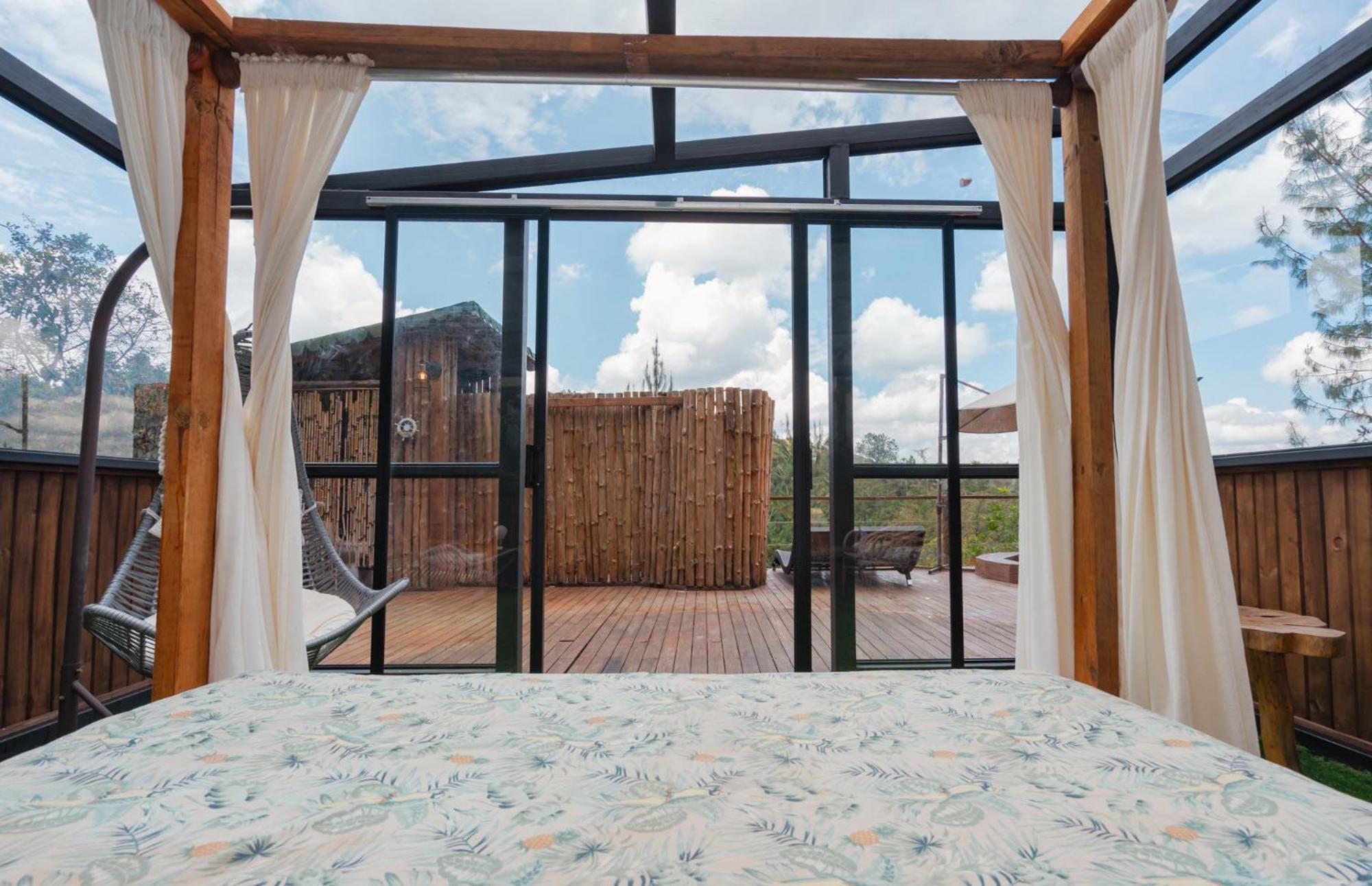 Hotel Bubblesky Glamping 40 Min From Medellin El Retiro  Esterno foto