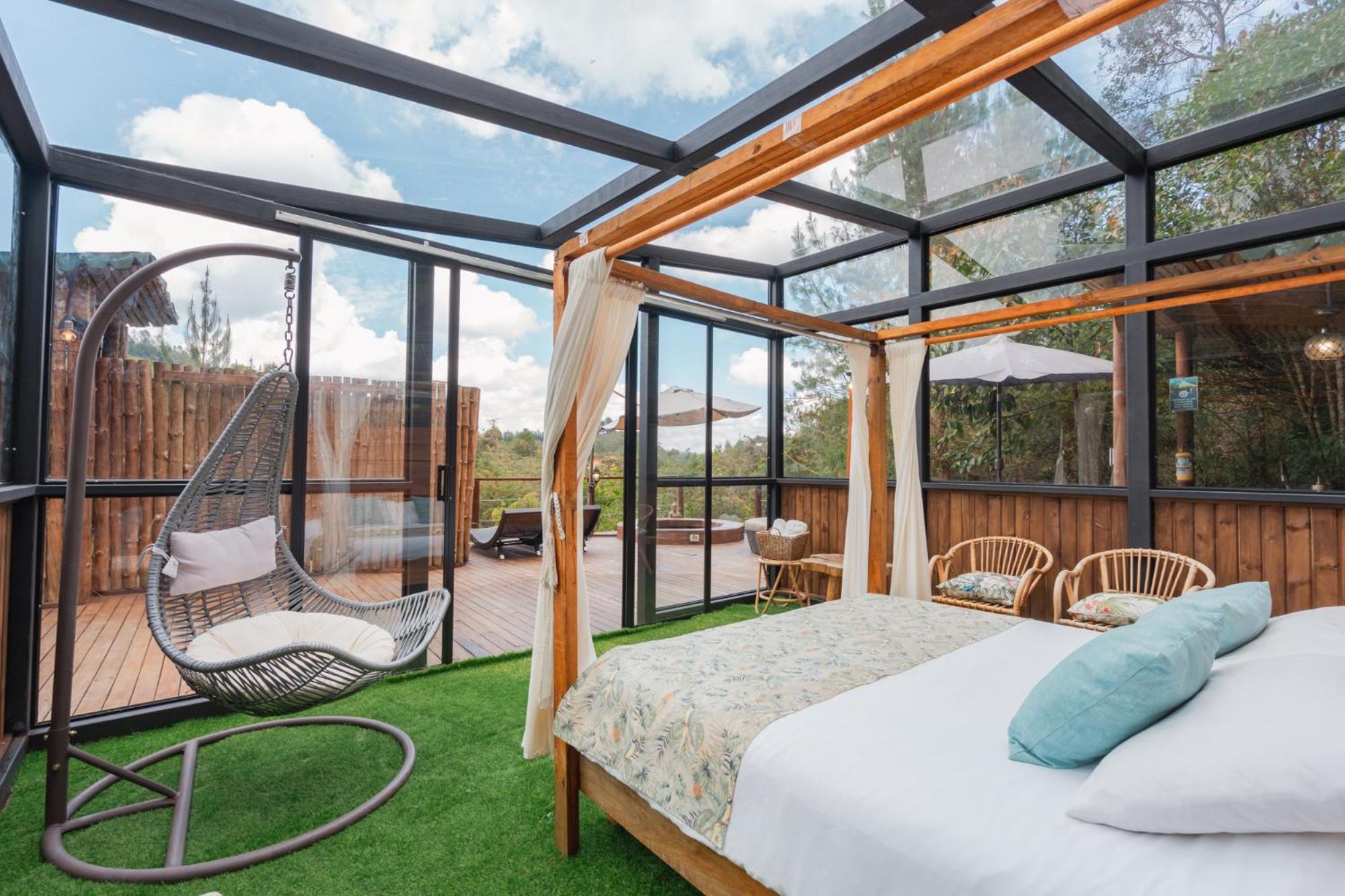 Hotel Bubblesky Glamping 40 Min From Medellin El Retiro  Esterno foto