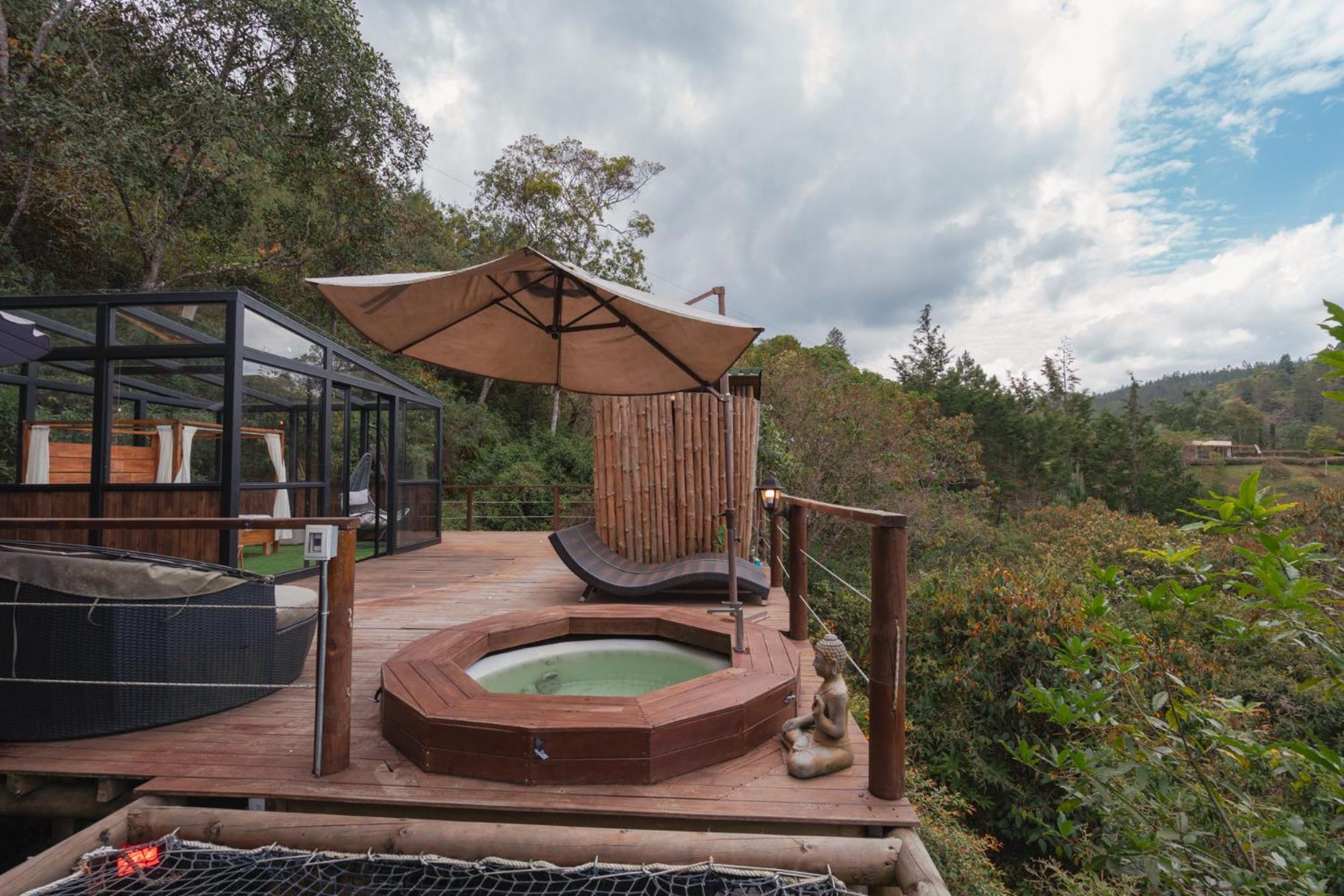 Hotel Bubblesky Glamping 40 Min From Medellin El Retiro  Esterno foto